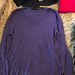 Women’s purple sweater